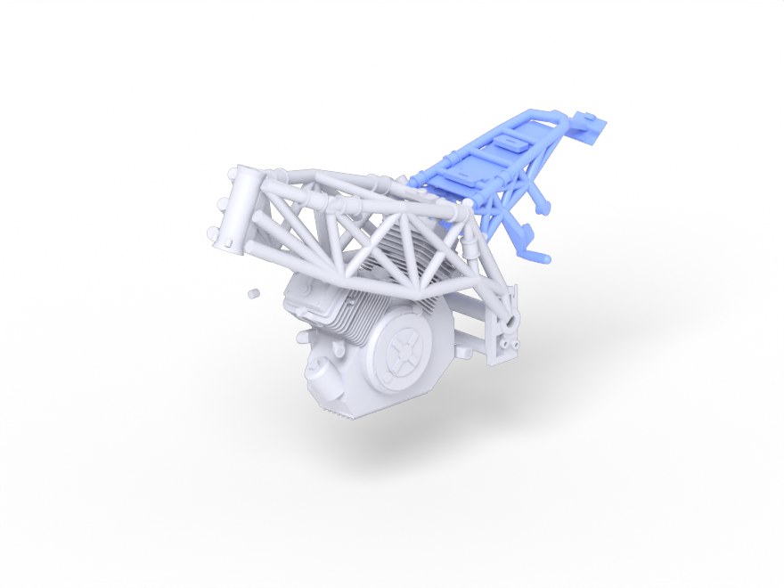 Motorcycle build after part 3: subframe