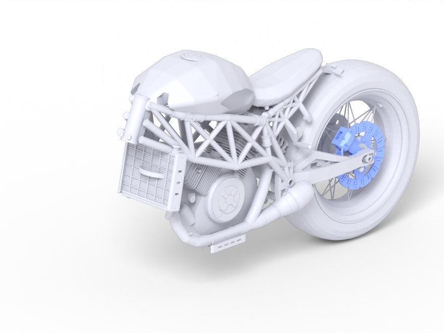 Motorcycle build after part 11: rear_brake