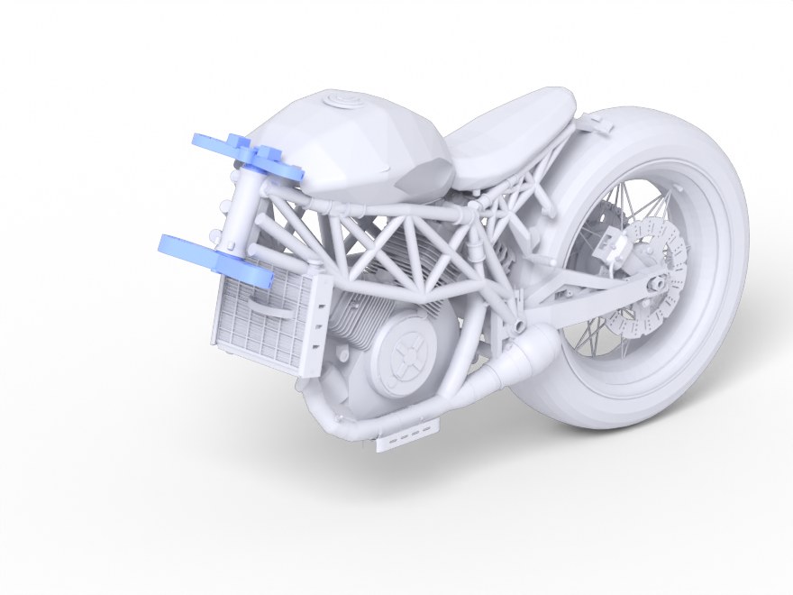 Motorcycle build after part 13: steering_assembly