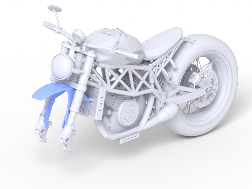 Motorcycle build after part 17: front_fender
