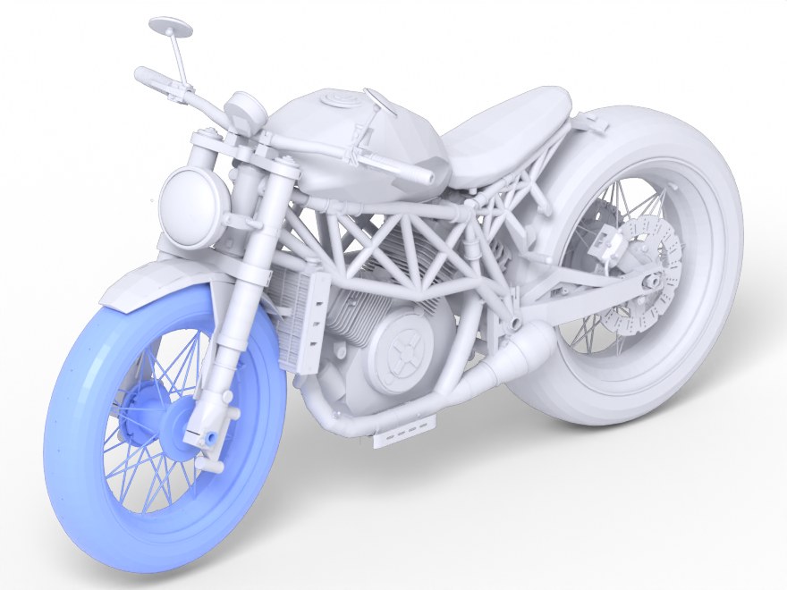 Motorcycle build after part 18: front_wheel