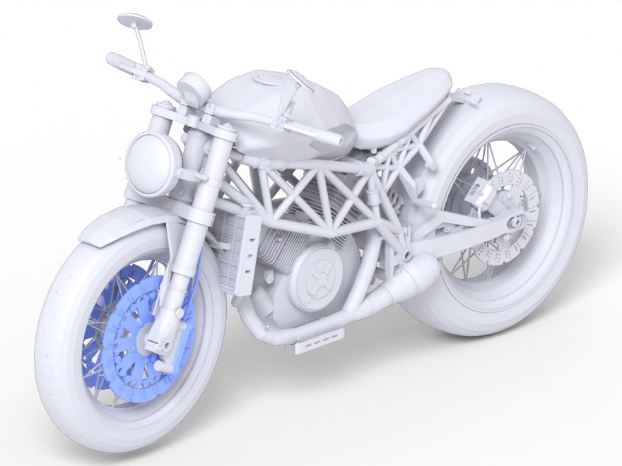 Motorcycle build after part 19: front_brakes